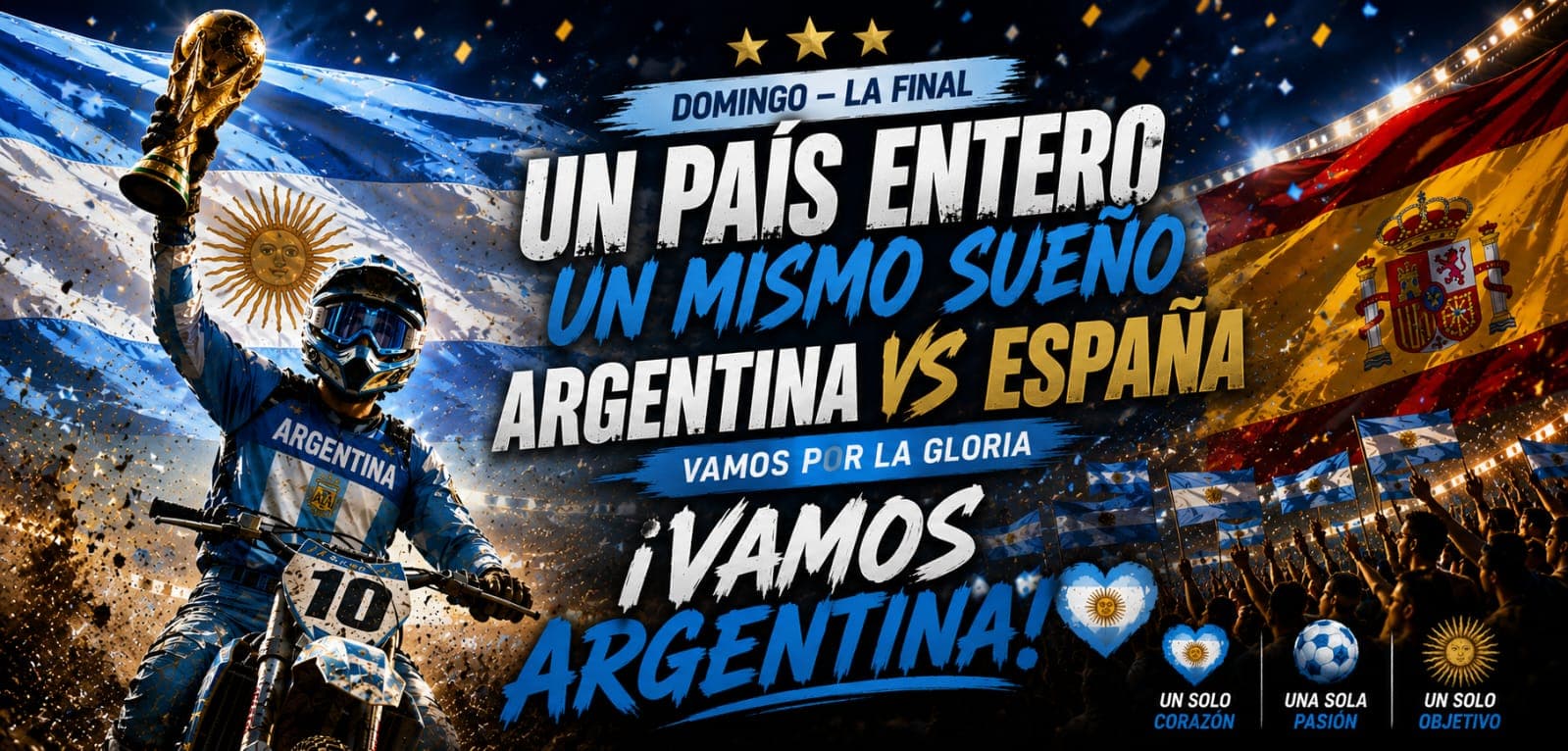 MatchMoto — ¡Vamos Argentina a la final!