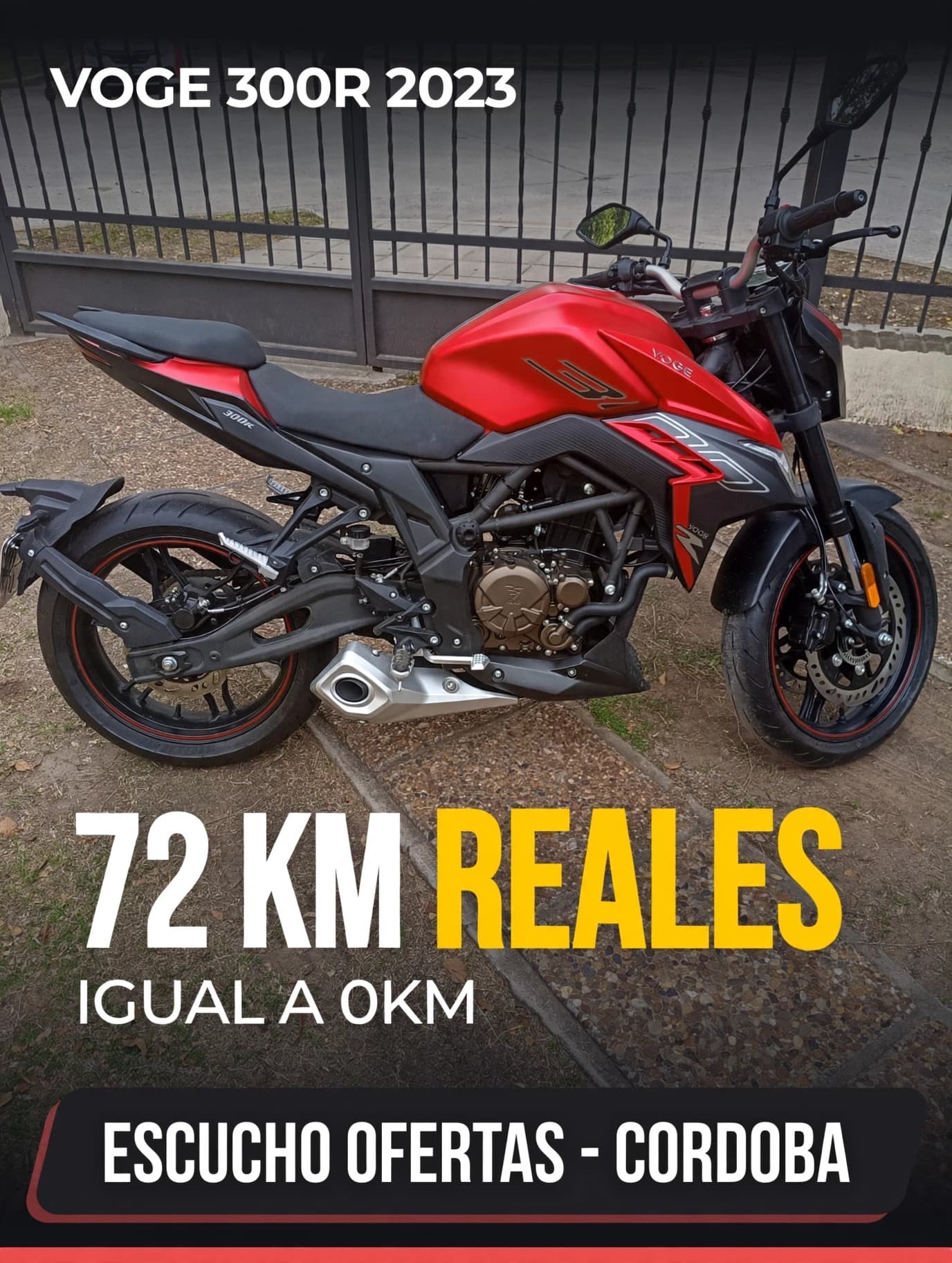 Voge 300r 2023 IMPECABLE — foto 1 de 4