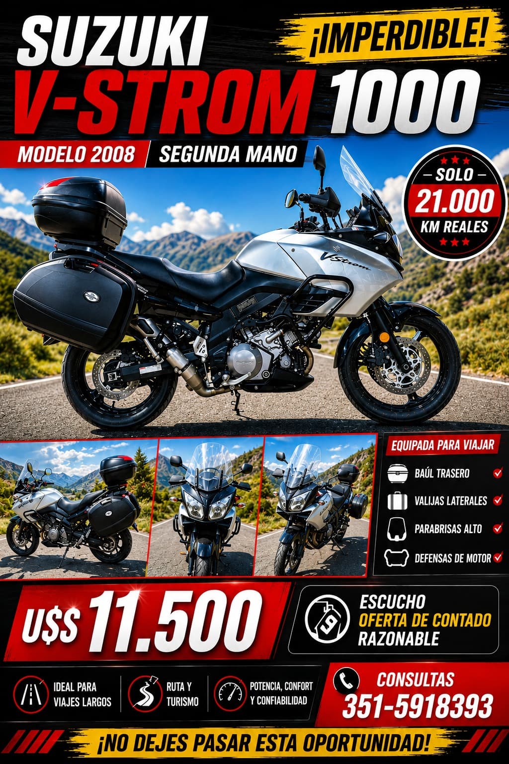 SUZUKI 1000 2008 — foto 1 de 5