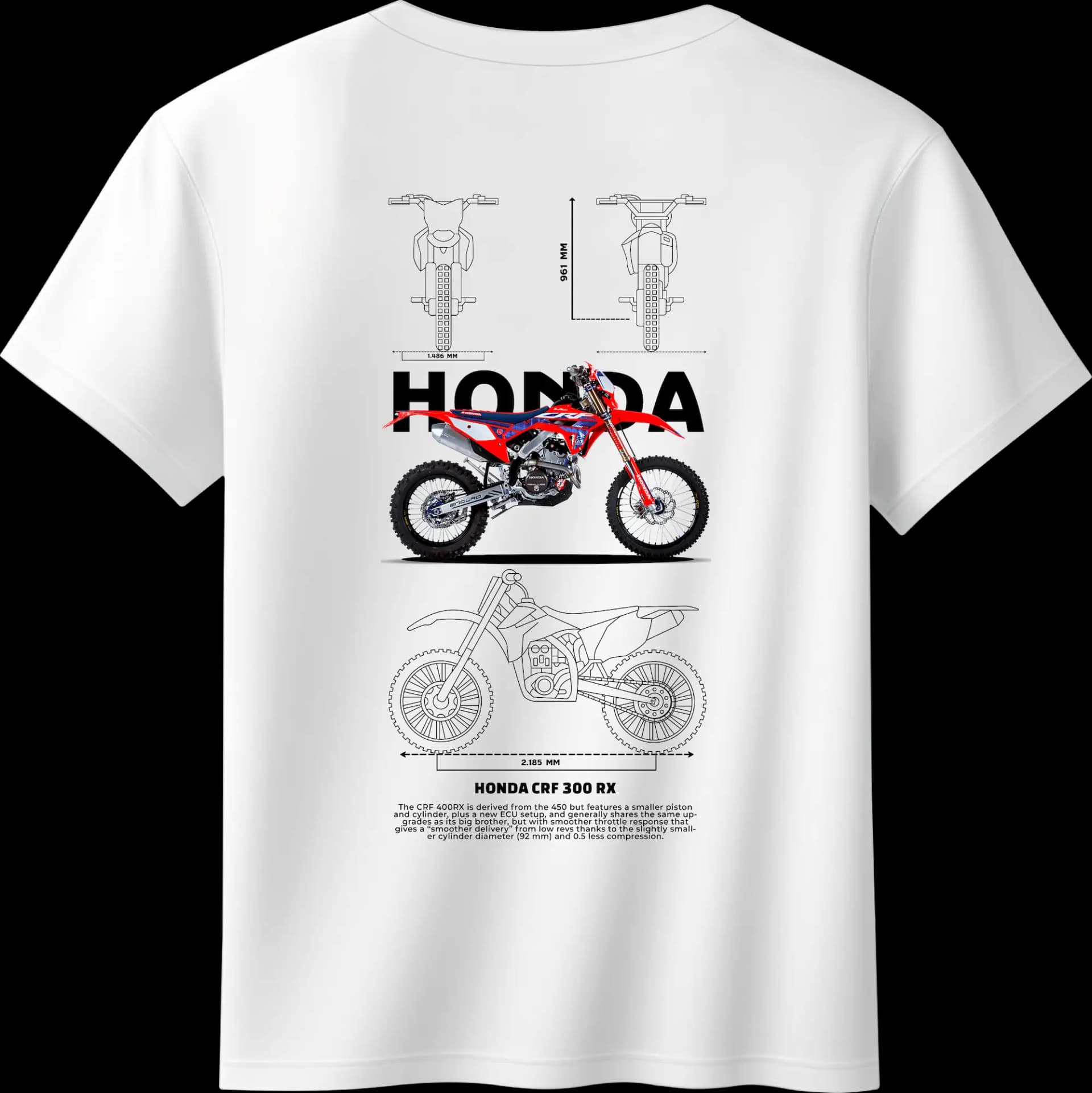 Remera Honda CRF 300RX — foto 1 de 4