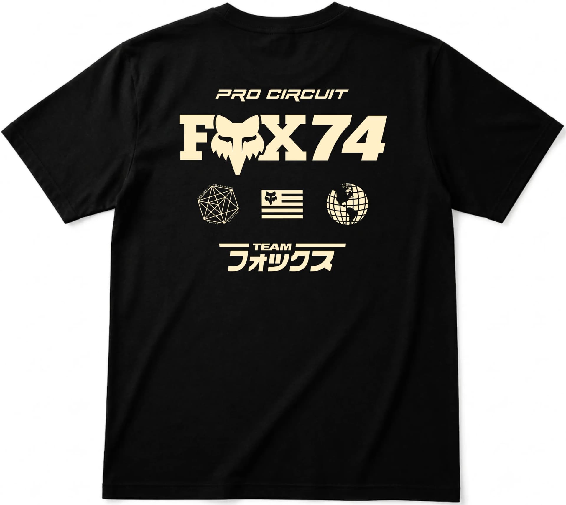 REMERA FOX USA 74 01 — foto 1 de 4