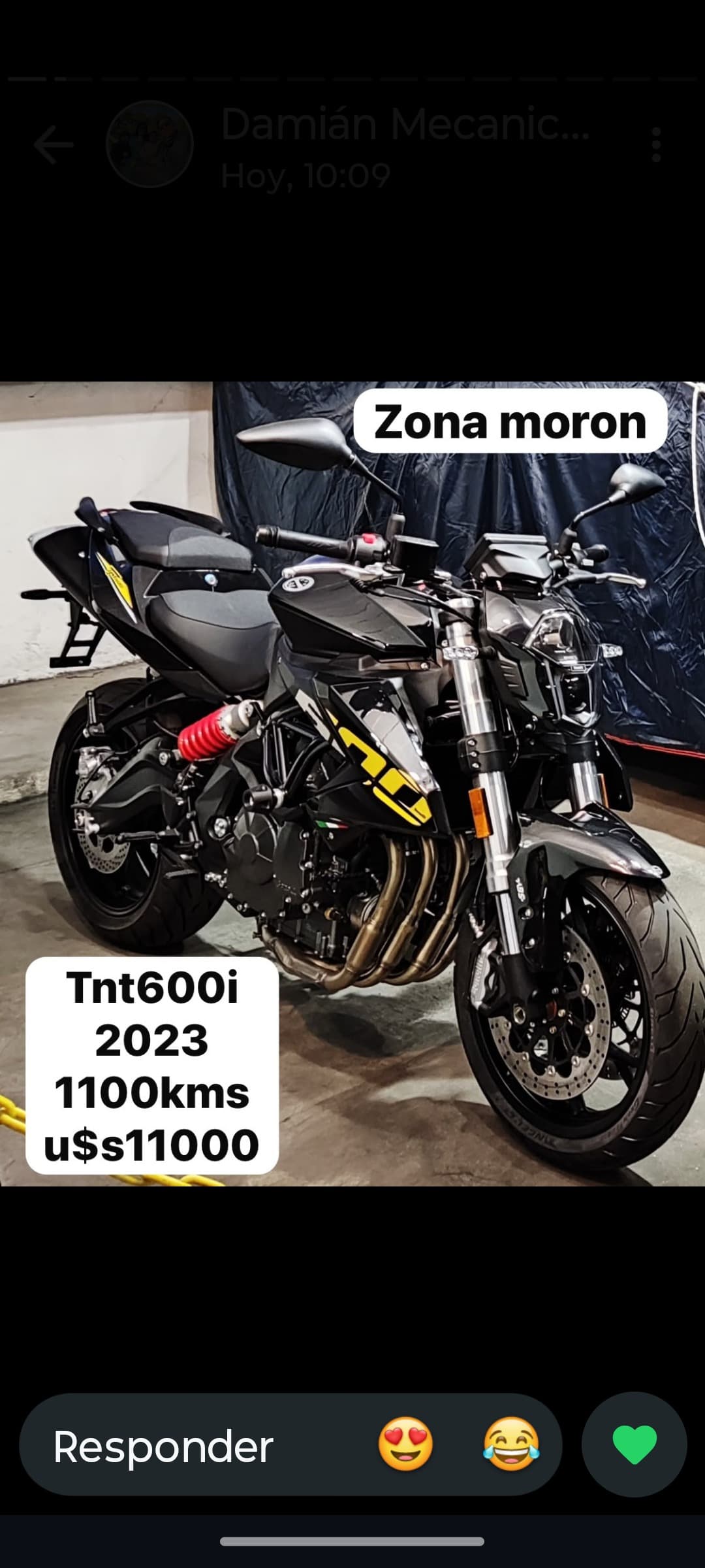 Benelli TNT 600 i 2023 — foto 1 de 5