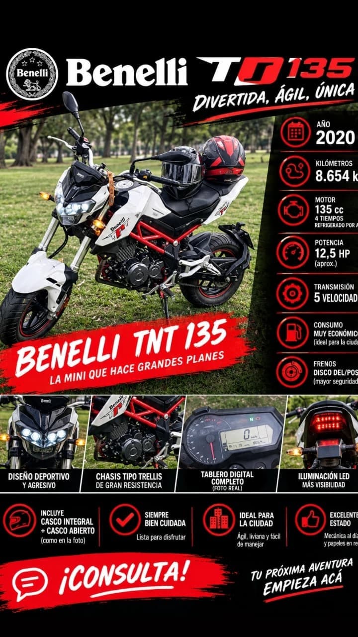 BENELLI TNT 135 2020 — foto 1 de 4
