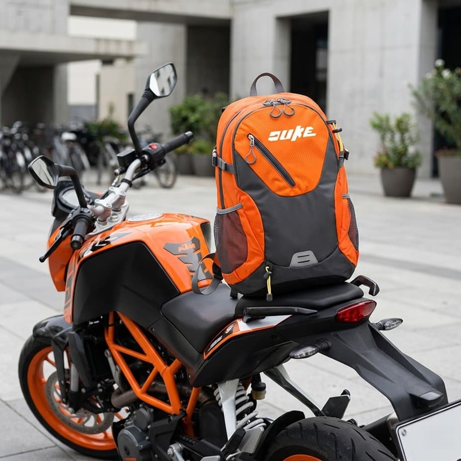 Mochila naranja, diseño KTM "DUKE", impermeable, 40L — foto 1 de 4