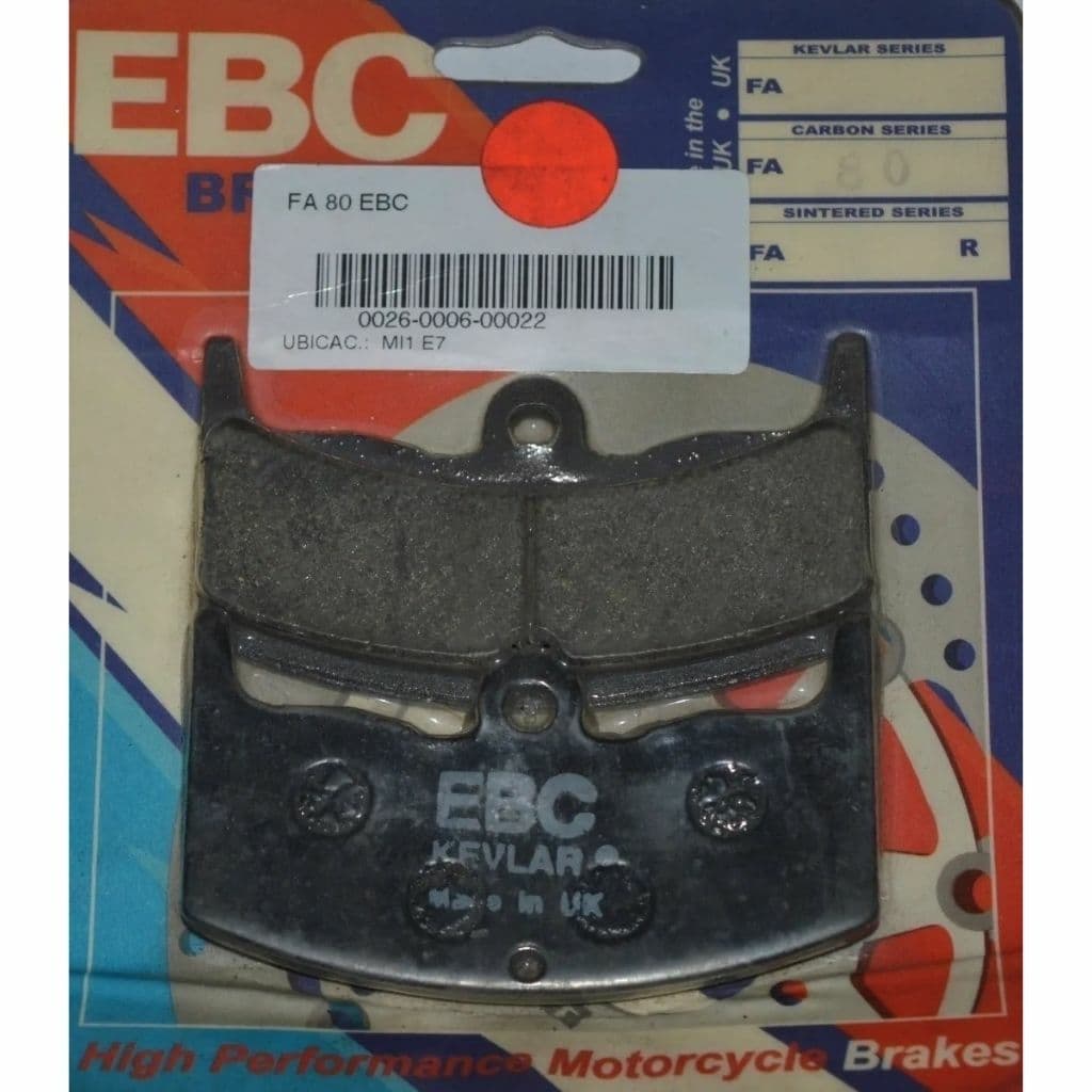 Pastillas De Freno Ebc Honda Vt 500 Fa 80
