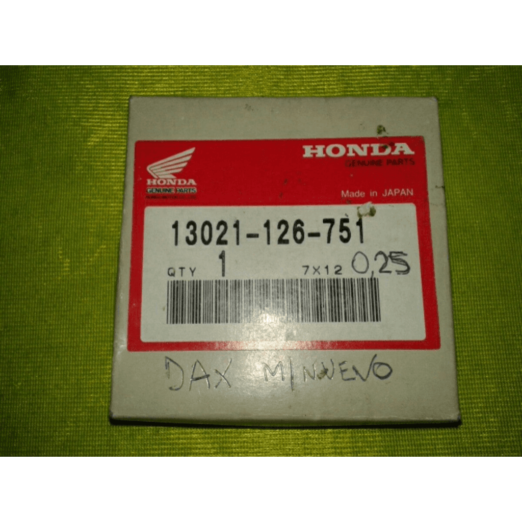 Aros Honda Dax Modelo Nuevo 0,25mm Original