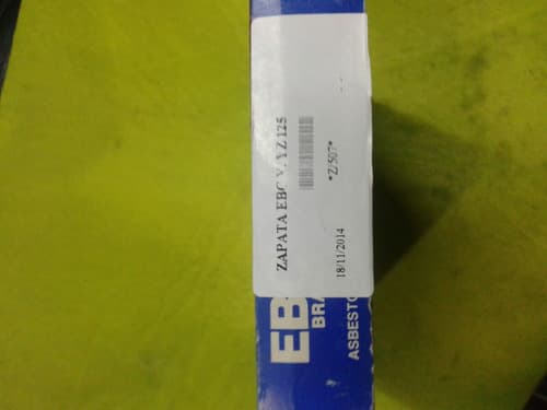 Zapata Ebc Yamaha Yz 125 — foto 1 de 2