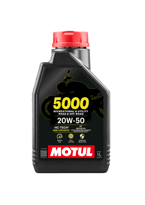 ACEITE MOTUL 5000 4T 20W-50