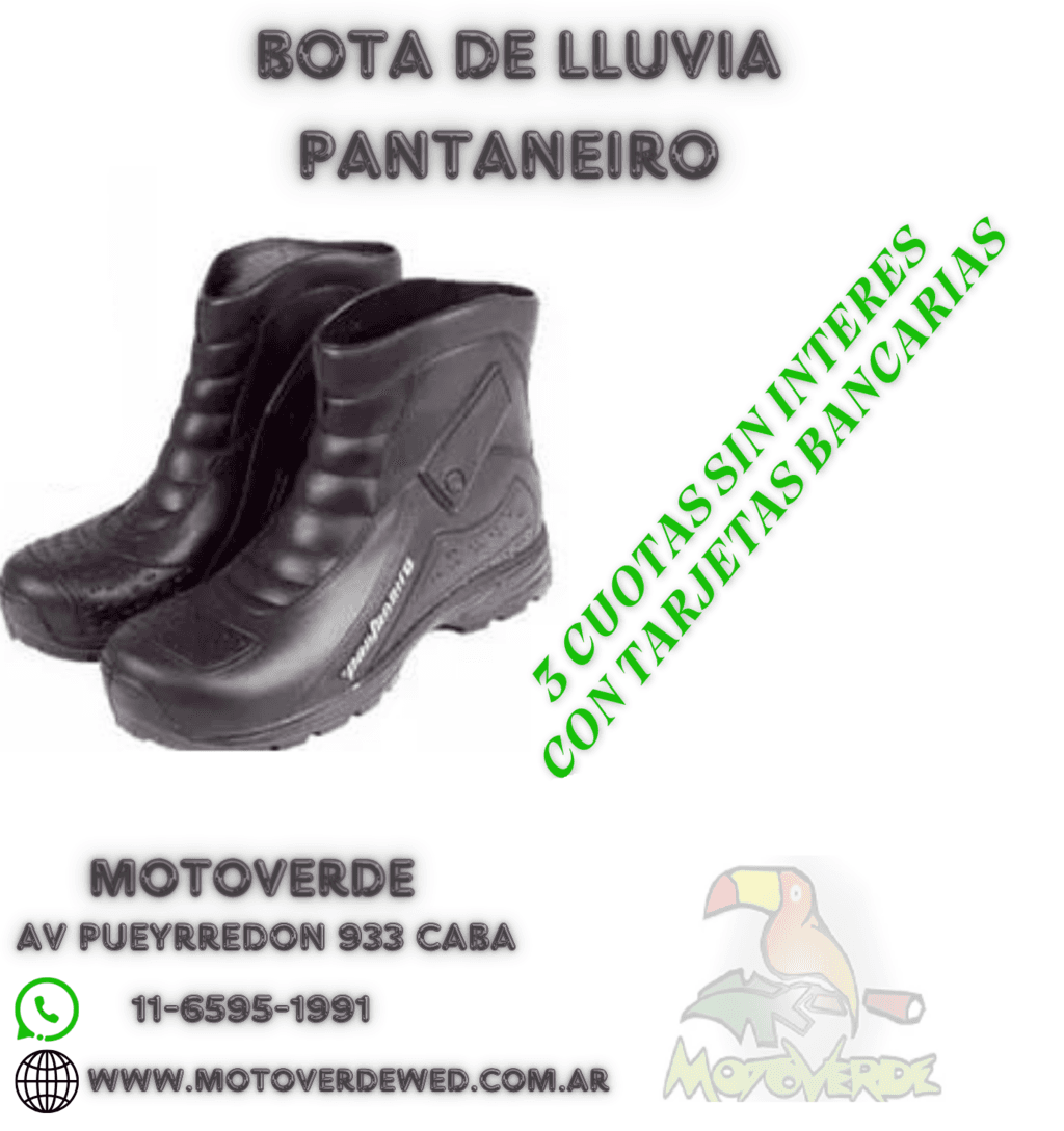 BOTA DE LLUVIA PANTANEIRO