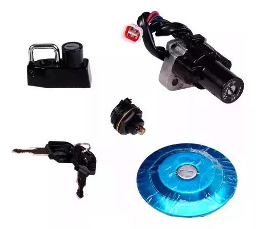 Kit Llave Contacto Tambor Encendido Yamaha Xtz 250 Lander