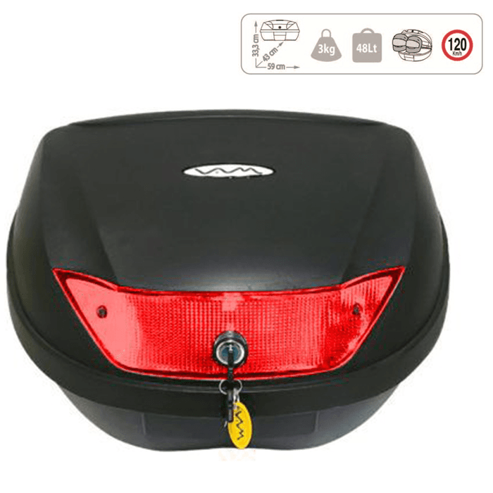BAUL VC 48 LTS BIG PARA 2 CASCOS — foto 1 de 4
