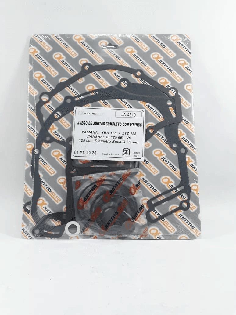 JUNTA YAMAHA YBR 125 MOTOR ALFA C/ ORING