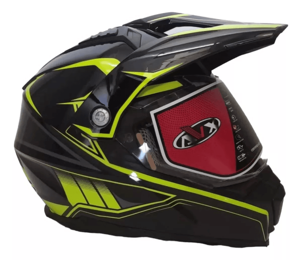 CASCO OKINOI AVX FS-606 AMARILLO — foto 1 de 3