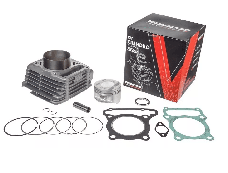 CILINDRO KIT HONDA CBX 250 TWISTER POTEN 293CC 79 MM VEDA — foto 1 de 6