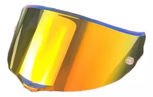 Visor Agv Corsa Pista Gp Veloce Espejado Naranja Rojo — foto 1 de 2