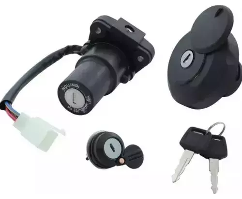 KIT CERRADURA CONTACTO CACHA TAPA TANQUE YBR 125 XTZ 125