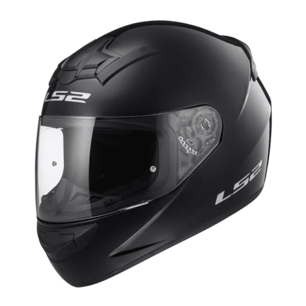 CASCO LS2 352 SINGLE MONO GLOSS BLACK — foto 1 de 6