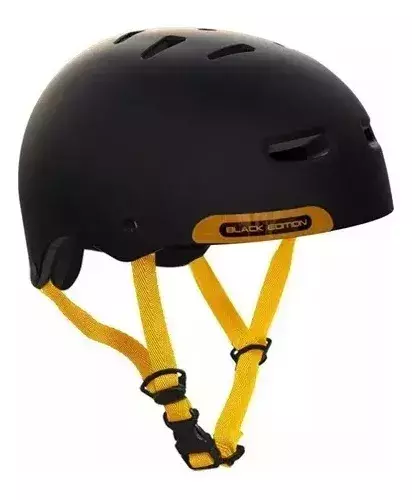 Casco Vértigo Vx Bici Negro Edición Amarillo — foto 1 de 4