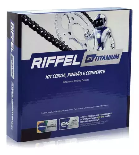 KIT DE TRANSMISION SUZUKI 150 GIXXER 45/15 RIFFEL