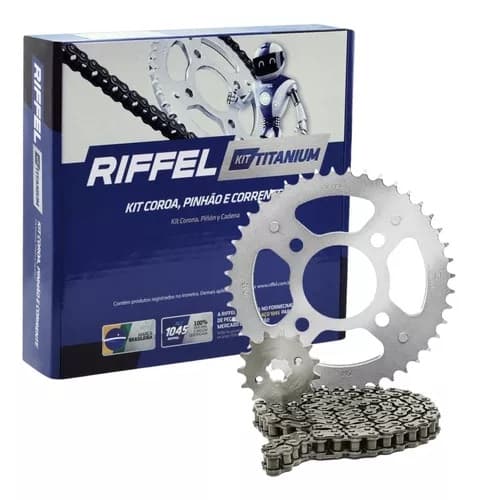 KIT DE TRANSMISION YAMAHA 150 FZ16 2010 38/14 RIFFEL