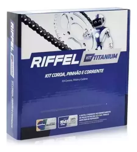KIT DE TRANSMISION YAMAHA 250 FAZER .520.38/13 RIFFEL