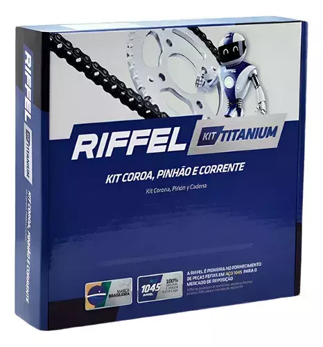 KIT DETRANSMISION ZANELLA 150 RX/125CG 38/15 RIFFEL