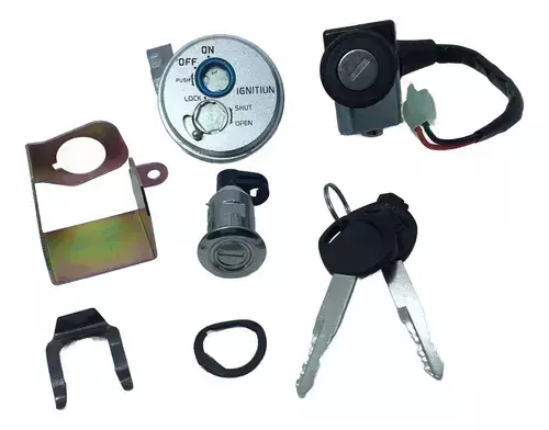 Kit Cerradura De Contacto Gilera Smash Revolution 4 Cables