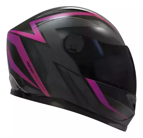Casco Vertigo V32 Influence-Fucsia/Negro Mate — foto 1 de 6