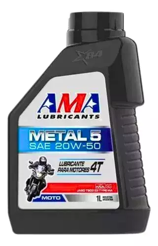 Aceite Ama 4T Metal 5 1Lt Mineral