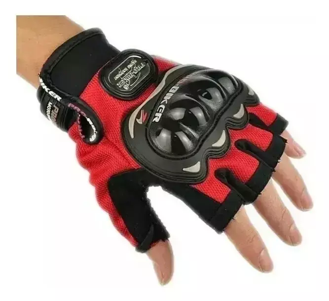 Guante Pro Biker Sin Dedos Con Proteccion — foto 1 de 2