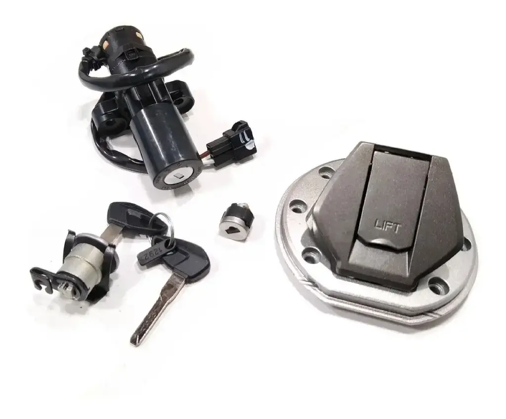 Kit Llave De Contacto Bajaj Dominar 400 Original Jf232611