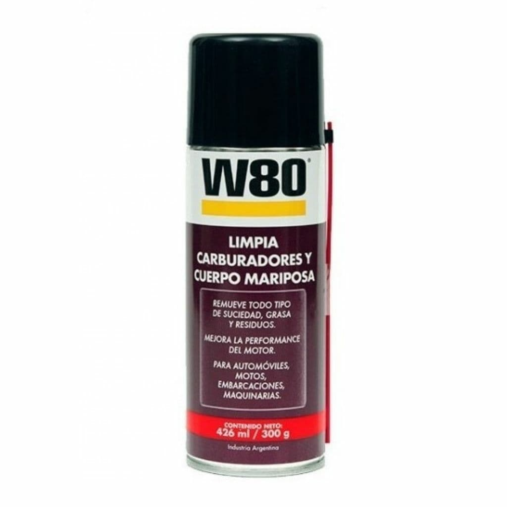 Limpia Carburadores Y Cuerpo Mariposa W80