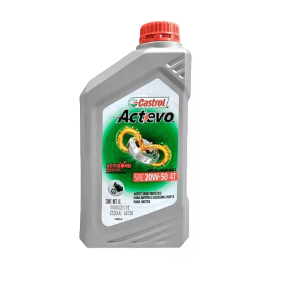 ACEITE CASTROL 4T. EXTRA SEMI SINTETICO LT (20W50)