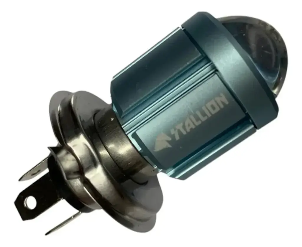 Lampara Led Moto H4 Lupa 12v Stallion G301 Super Blanca — foto 1 de 2