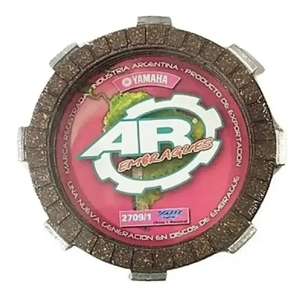 Discos De Embrague Ar Yamaha Ybr 125 Chino 4 Discos