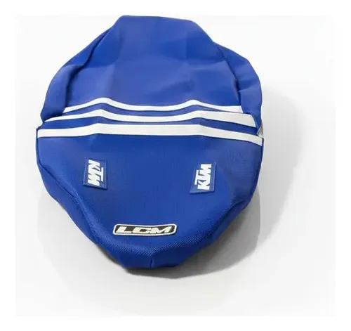 Fundas Asiento Ktm Sx Exc, Lucas Oil Gripp, Lcm Covers 2016 Azul — foto 1 de 6