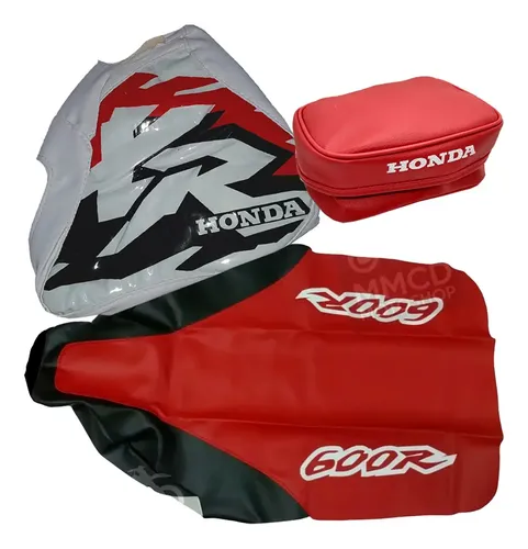 Funda Asiento Y Tanque + Bolso Para Xr 600 Xr600 Xr600r 1997 Rojo — foto 1 de 5