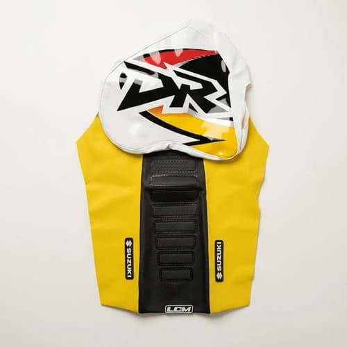 Funda Asiento Suzuki Dr350 Mmcd Motoshop Grip Exterior S Amarillo — foto 1 de 6