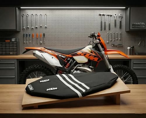 Fundas Asiento Ktm Sx Exc 2006 2016 Lucas Oil Lcm Negro Negro — foto 1 de 6