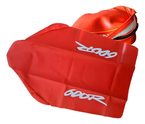 Funda Asiento Tapizado + Bolso Para Xr 600r Xr600 1993 Naranja — foto 1 de 6