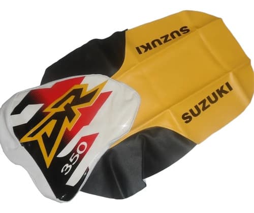 Kit Funda Asiento + Funda Tanque Para Suzuki Dr350 Dr 350 98 Amarillo — foto 1 de 6