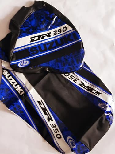 Funda Asiento Funda Tanque Suzuki Dr 350 Dr350 Envio Gratis Azul — foto 1 de 3