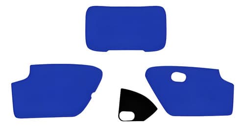 Calcos Graficas Cachas Y Porta Farol Para Xr250 Xr 250 Azul — foto 1 de 5