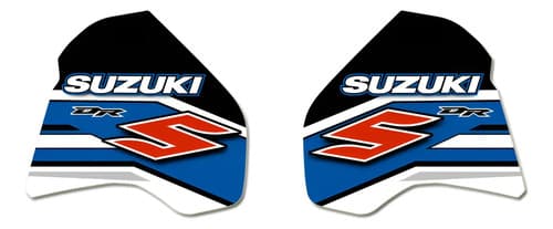 Calcos Gráficas Suzuki Dr 350 Dr350 Dr350 Azul Laminado — foto 1 de 6