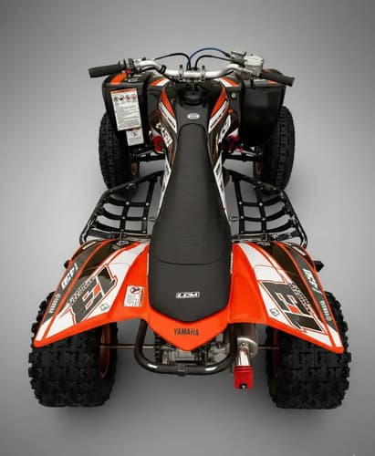 Funda De Asiento Yamaha Raptor 700 Negro, Lcm Covers Gripp Negro — foto 1 de 6