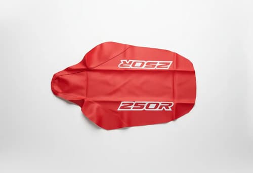 Funda Asiento Tapizado Xr250r Xr250 2000 Cuero Sint. Rojo Rojo — foto 1 de 6