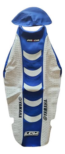 Funda Asiento Tapizado Grip Yamaha Yz250f Yzf 250 2018-2021 Azul — foto 1 de 4
