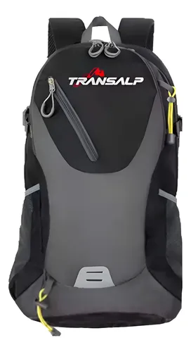 Mochila Impermeable Negra Para Amantes De Motos Transalp Negro — foto 1 de 4