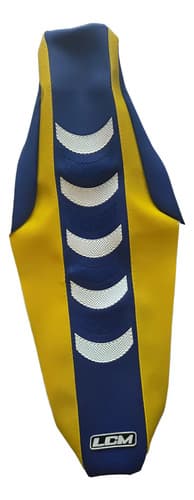 Funda Asiento Para Husqvarna Tc 85 2018 24 Azul Amarillo Lcm Azul — foto 1 de 6