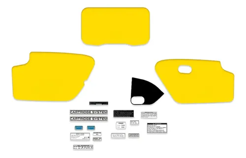 Calcos Para Xr600 Xr 600 1986 Amarillo Cachas Advertencias — foto 1 de 5